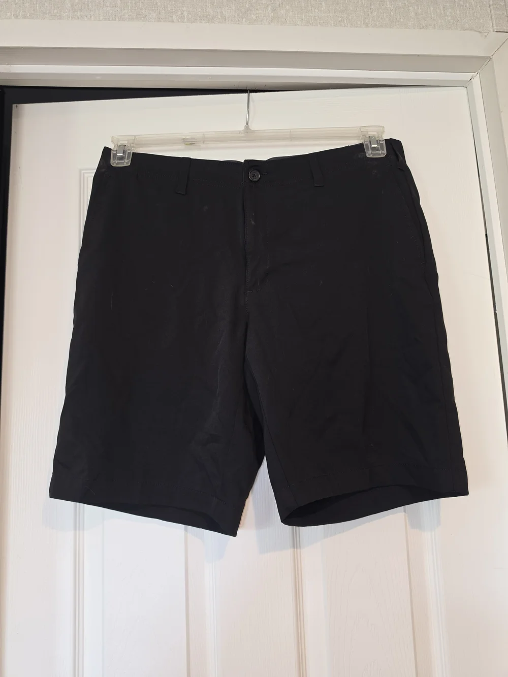 Men's Black Performance Shorts